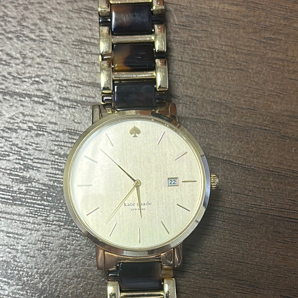 Kate Spade Gold and Tortoise Women’s Watch